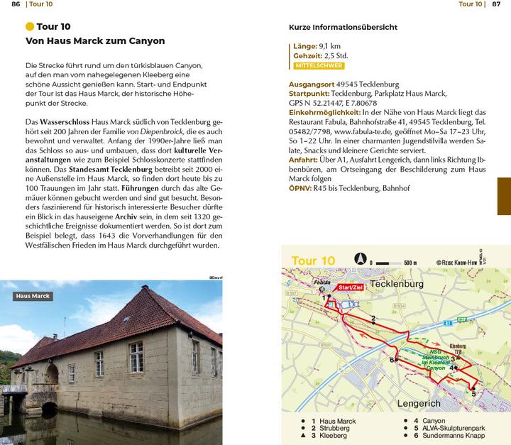 Produktbild Wanderführer Münsterland : 30 Wanderungen (Deutsch, Roland Föll, 2021)