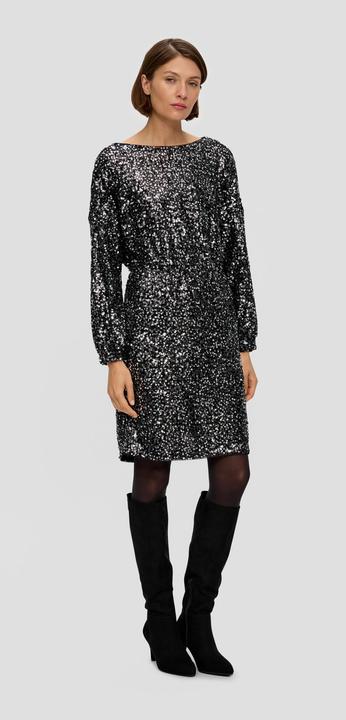 Image du produit s.Oliver Kleid Elegantes Paillettenkleid (38)