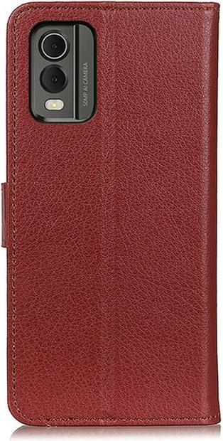 Actual product image MU Classic Litchi Leather Bookcover Series (Nokia C32)