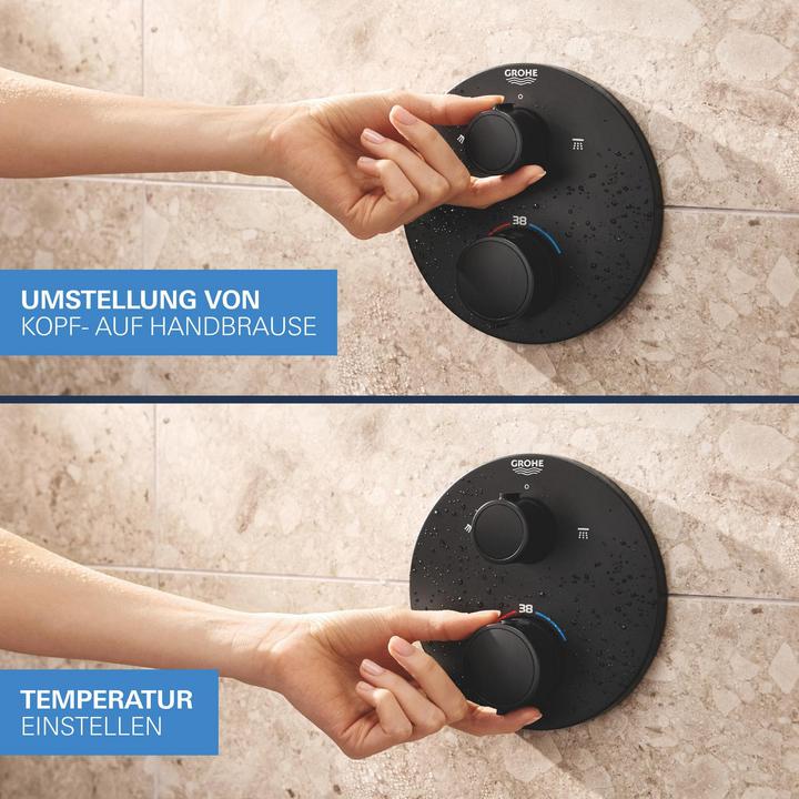 Image du produit Grohe Precision Thermostat Unterputz-Duschsystem mit Vitalio Start 250 Kopfbrause und Vitalio Start 110 Ha