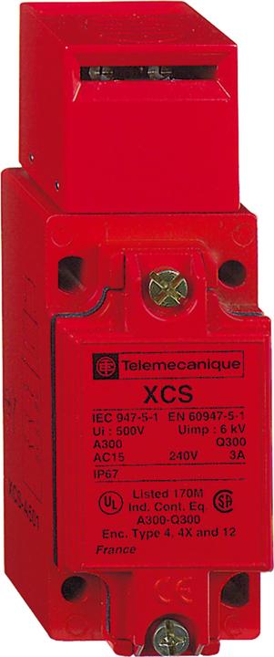 Actual product image TE Sensors Non-locking actuator switch,2NO+1NC