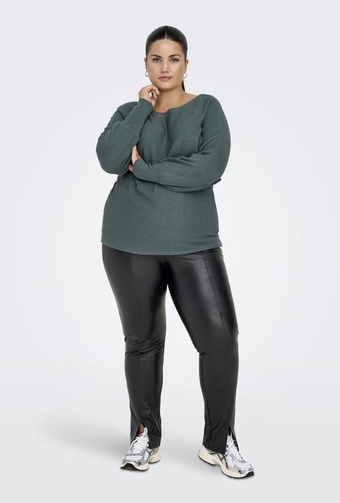 Produktbild Only Curvy einfarbiger Strickpullover (M)