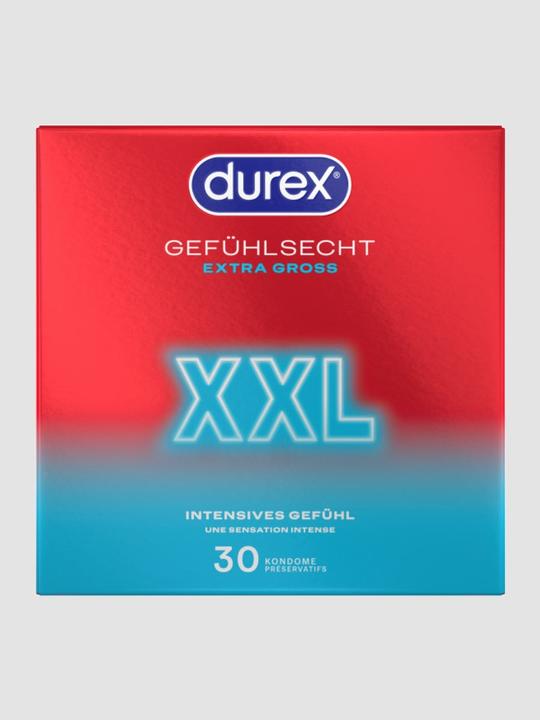 Produktbild Durex Gefühlsecht XXL (30 Stk.)