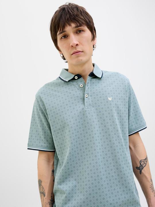 Image du produit Jack & Jones All Over Print Polokragen Poloshirt Poloshirt (XS)