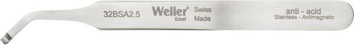 Produktbild Weller Erem SMD-Pinzette abgewinkelt 45° mit runden Spitzen Ø 2.5 mm