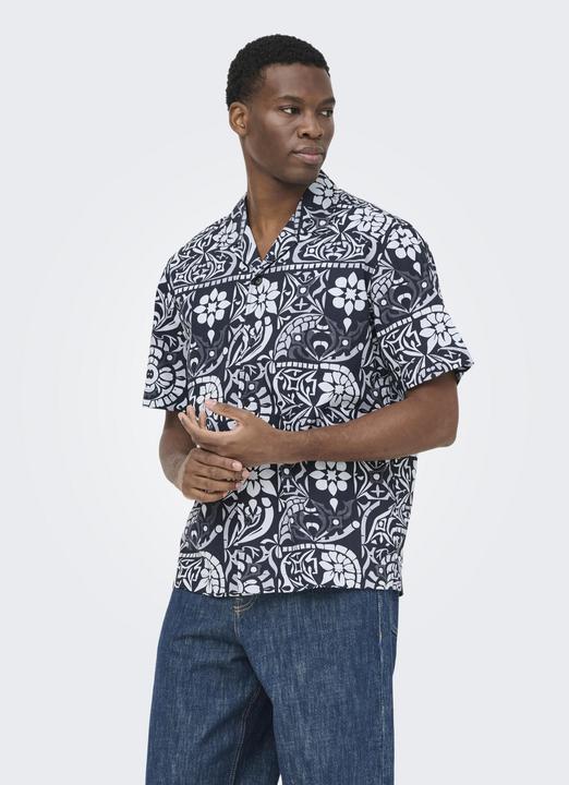 Immagine prodotto Only & Sons ONSWHITE Hawaii-Hemd Hawaii-Hemd (L)