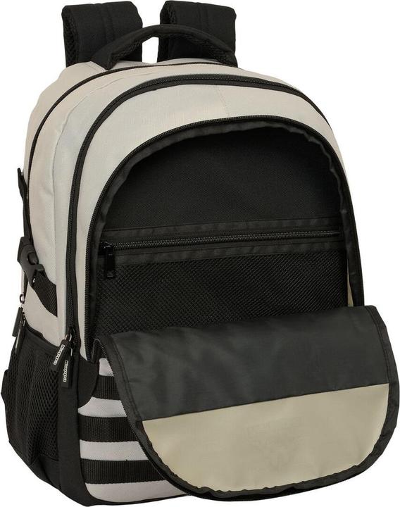 Actual product image Kappa Schulrucksack Grey Schwarz Grau (15 l)