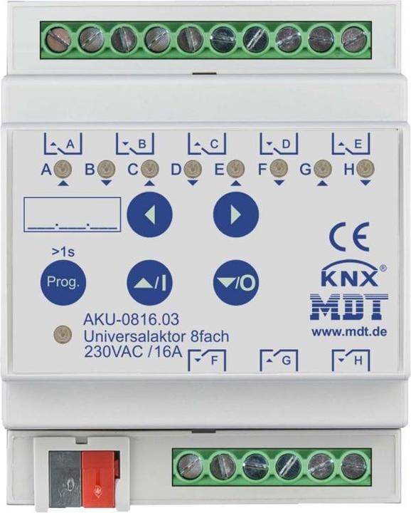 MDT Universalaktor (Rolladenaktor, Schaltaktor)