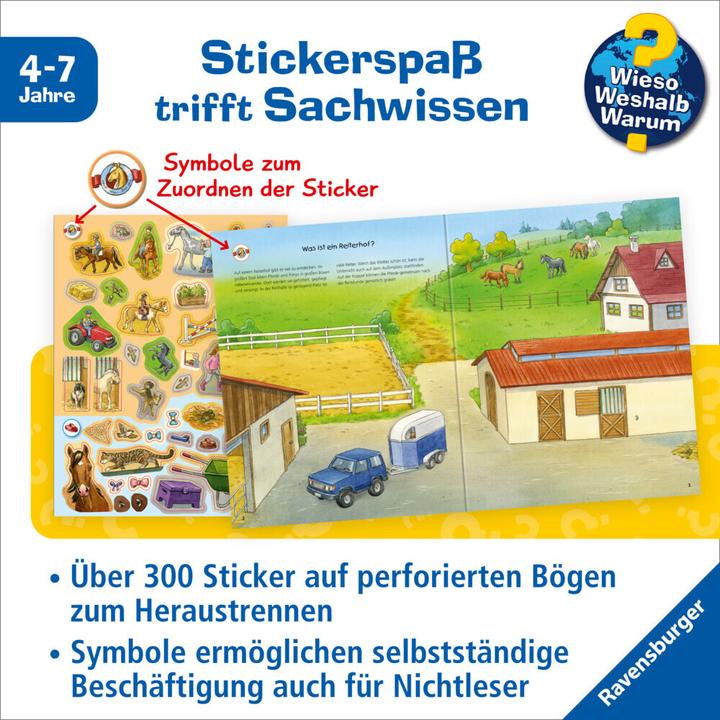 Immagine prodotto Ravensburger Pferde (Tedesco, Ute Simon, 2017)