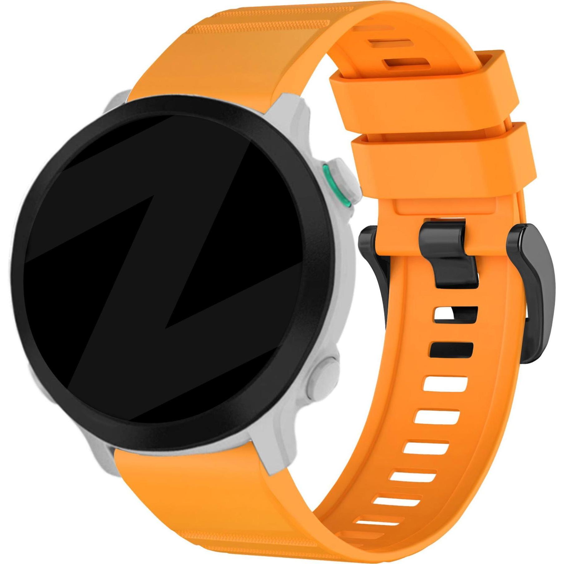 Bandz Silikonarmband (Silikon, 6x, fenix 5X), Uhrenarmband, Orange