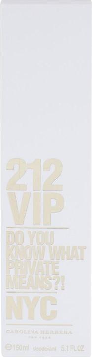 Produktbild Carolina Herrera 212 Vip (Spray, 150 ml)