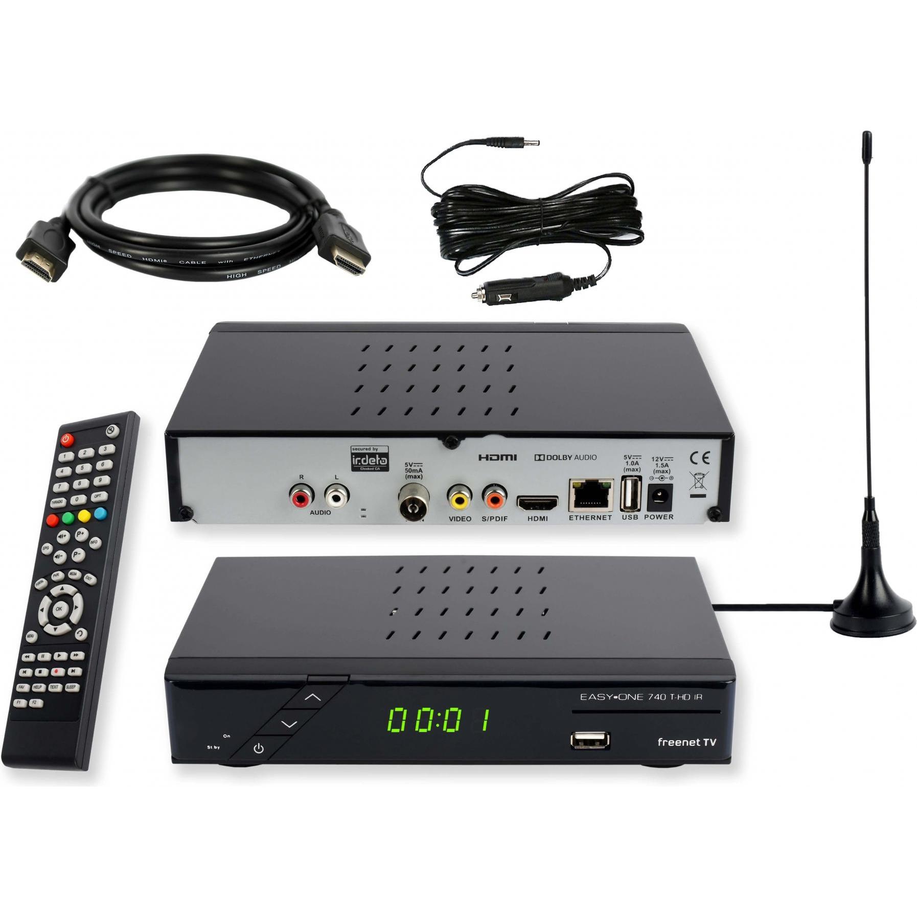 Thumbnail - SET DVB-T2 Camping-Bundle (DVB-T2), TV Receiver