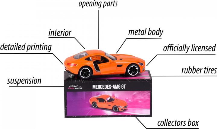 Actual product image Majorette Pink Slips Assortment 1:64, 12-sort.