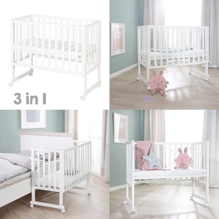 Actual product image Roba 3in1 with barrier + mattress (45 x 90 cm)