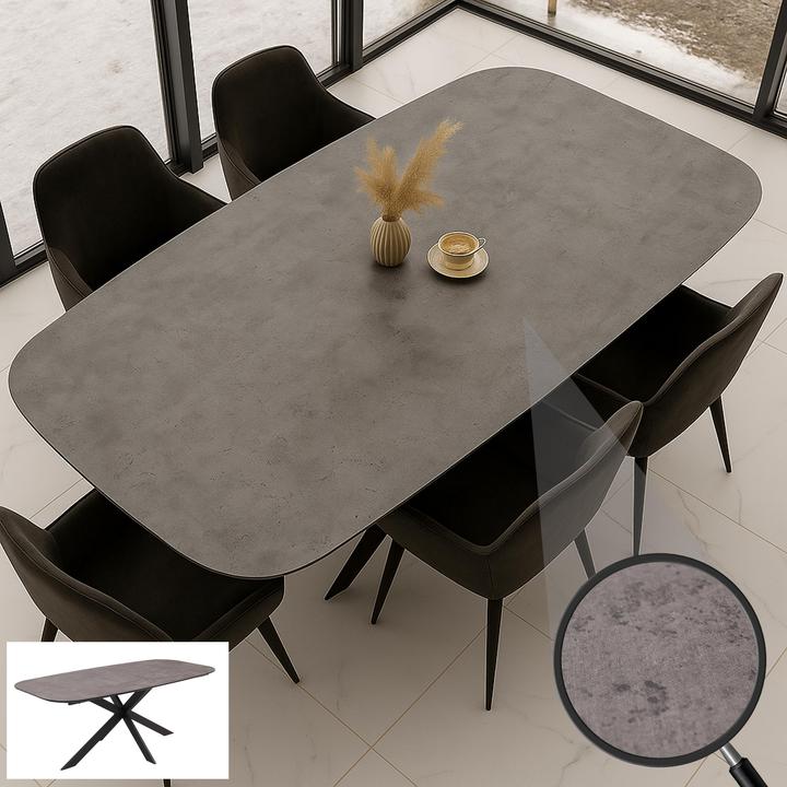 Produktbild JOHN316 Esszimmertisch (100 x 200 x 77 cm)