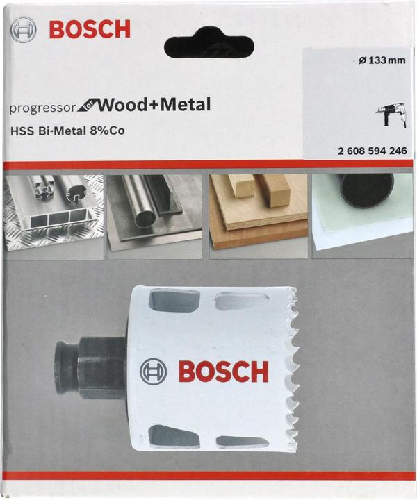 Actual product image Bosch Professional Zubehör Hole saw Progressor for Wood and Metal, 133 mm (4 inch)