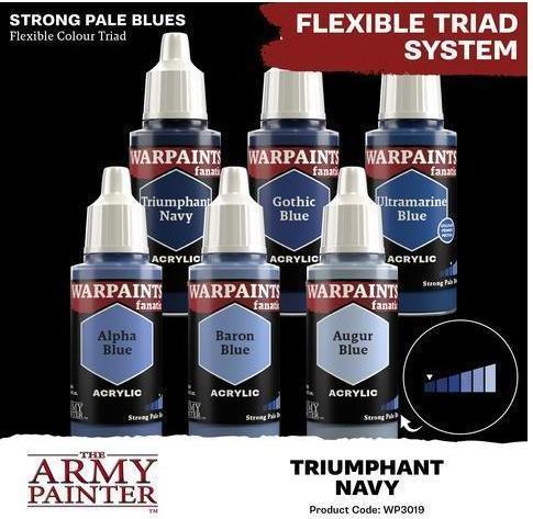 Actual product image The Army Painter Colour Warpaints Fanatic: Triumphant Navy 18 ml