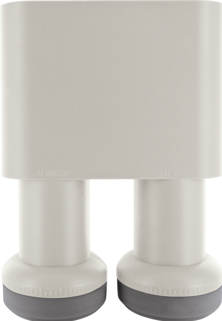 Actual product image Schwaiger Digital Monoblock Quad LNB (Quattro LNB, 40mm)