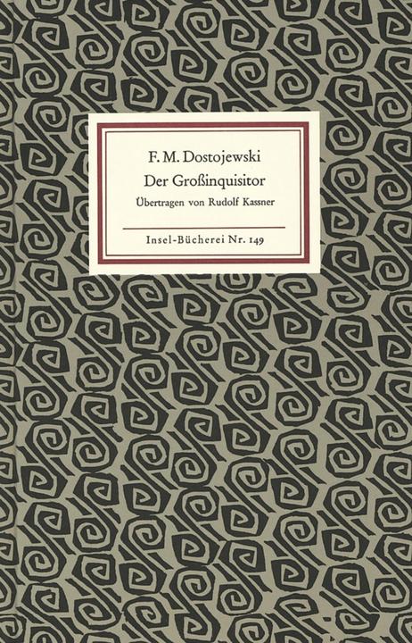 Produktbild Der Grossinquisitor (Deutsch, Fjodor Dostojewski, 2008)