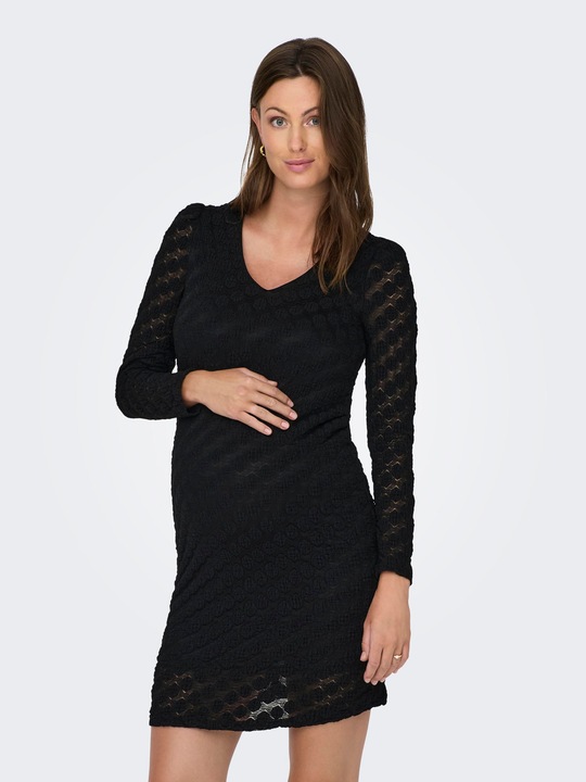 Image du produit Only Maternity Robe à col en V et manches longues (L)