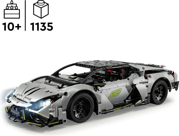 Produktbild LEGO Lamborghini Revuelto Supersportwagen (42214, LEGO Technic)