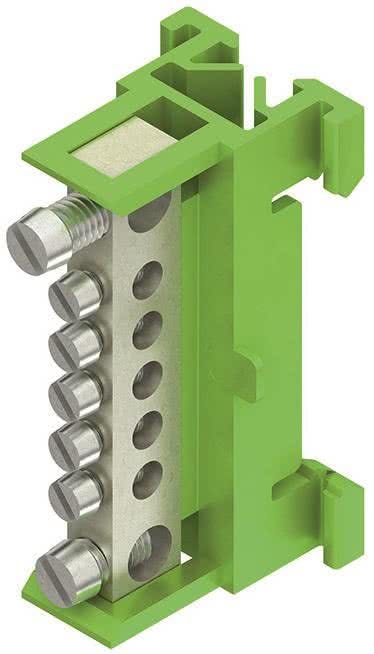 Actual product image Kleinhuis Hermann GmbH Co KG PE conductor terminal 651S/7 (4011126029505)