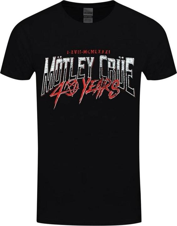 Produktbild Motley Crue 40 Years TShirt (XL)