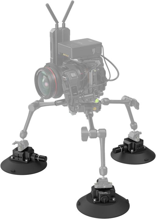 Image du produit SmallRig Support Port. Support de caméra à aspiration double SC-2K (Accessoires vidéo divers)