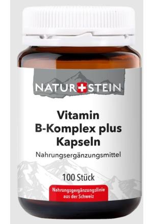 Actual product image Naturstein Vitamin B complex plus (100 Piece, Capsules, 148 g)