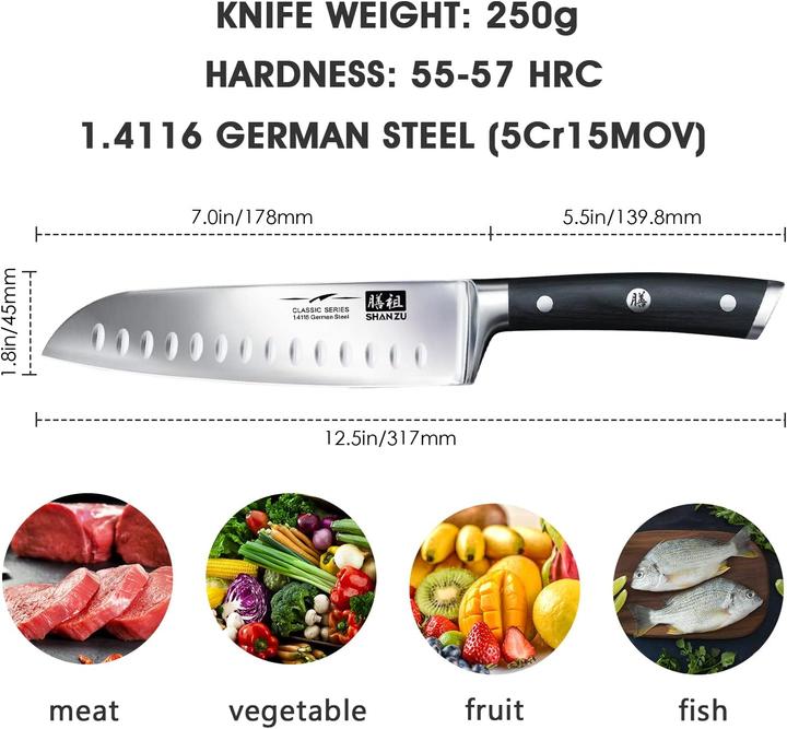 Produktbild Shan Zu Santokumesser (18 cm)