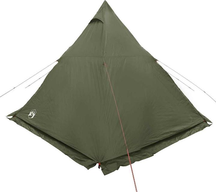 Image du produit vidaXL Tipi familial 6 personnes Vert Olive Etanche (11.05 kg, 6 personnes)
