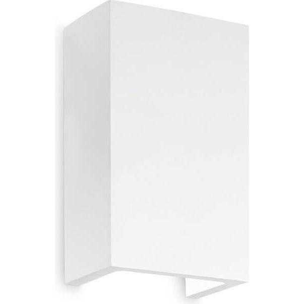 Ideal lux, Wandleuchte + Deckenleuchte, FLASH GESSO Wandleuchte G9 dimmbar Weiss 214689 (G9)