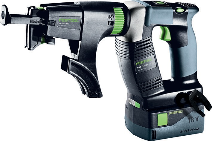 Image du produit Festool Visseuse sans fil pour plaquiste DWC 18-2500 HPC 4,0 I-Plus (Fonctionnement sur batterie)