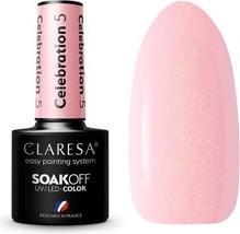 Claresa Soak Off Uv/Led Celebration Gel Polish 05 5G (Rosa, Farblack)