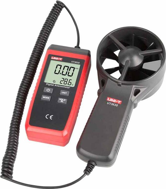 Actual product image Uni-T Anemometer Windmessgerät UT363S
