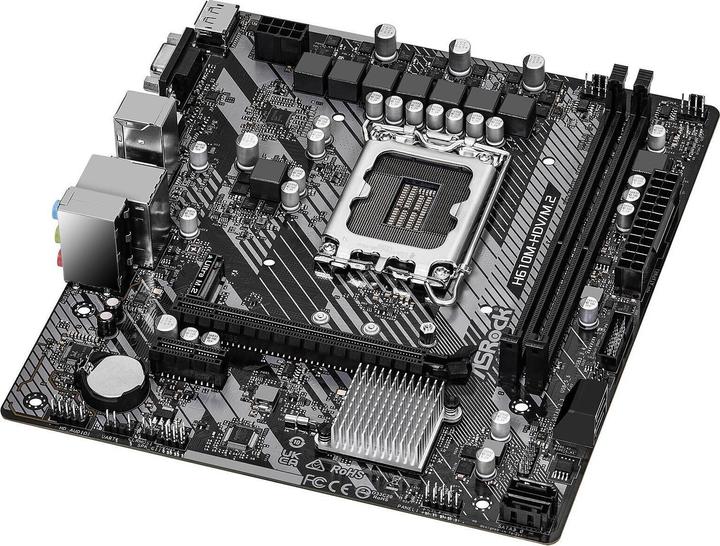 Productafbeelding AsRock H610M-HDV/M.2 R2.0 (LGA 1700, Intel H610, mATX)