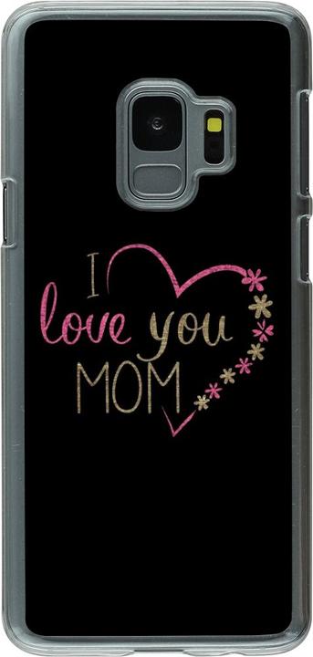 Produktbild PhoneLook Hülle transparent I love you Mom (Samsung Galaxy S9)
