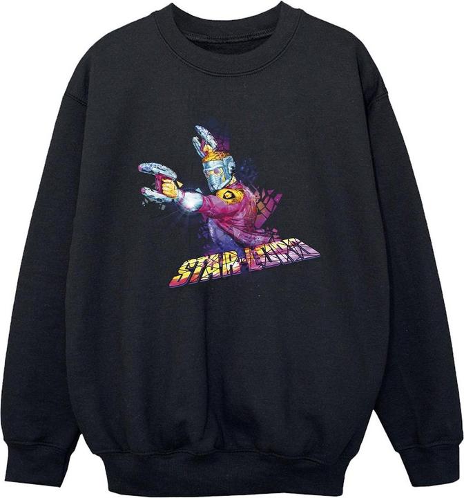 Produktbild Guardians Of The Galaxy Abstract Star Lord Sweatshirt Jungen (152, 158)