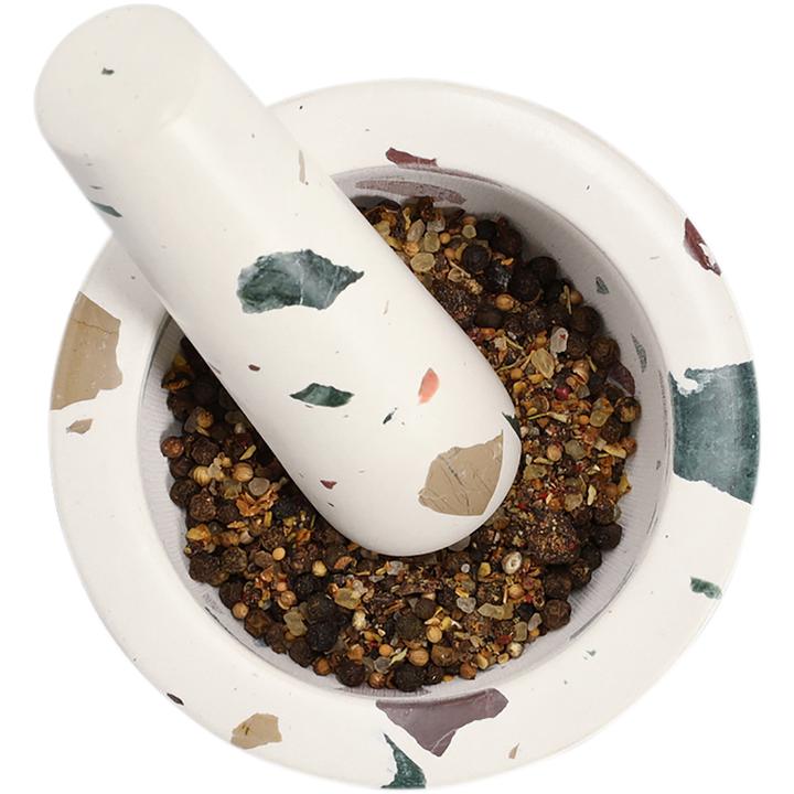 Productafbeelding Zeller Present Mörser mit Stössel Terrazzo