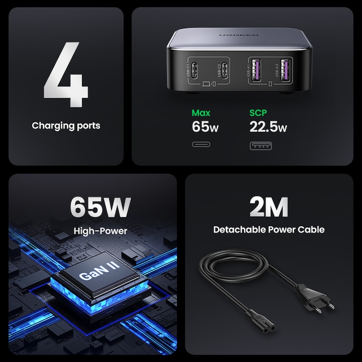 Image du produit Ugreen Nexode Desktop (65 W)