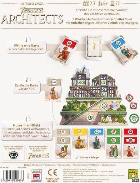 Produktbild Repos Production Wonders Architects (Deutsch, 2 - 7 Spieler)