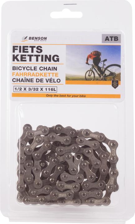 Produktbild Benson Fahrradkette 1/2 x 3/32 x 116