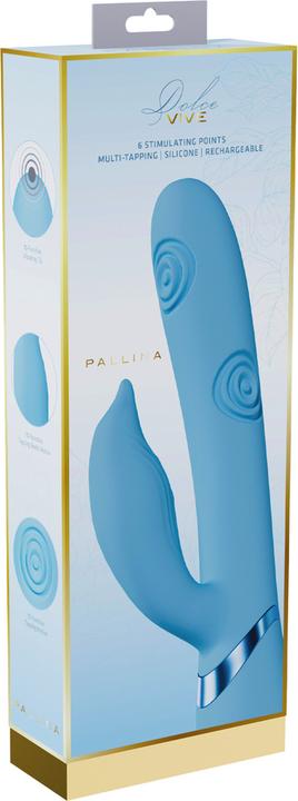 Produktbild Vive Pallina - G-Spot Vibrating and Tapping Beads Clitoral Stimulator - Blue
