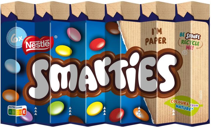Immagine prodotto Smarties Dolci Hexatube 6 pezzi (204 g)