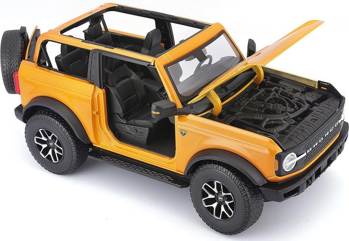 Produktbild Maisto Ford Bronco Badlands 2021 1/18 orange