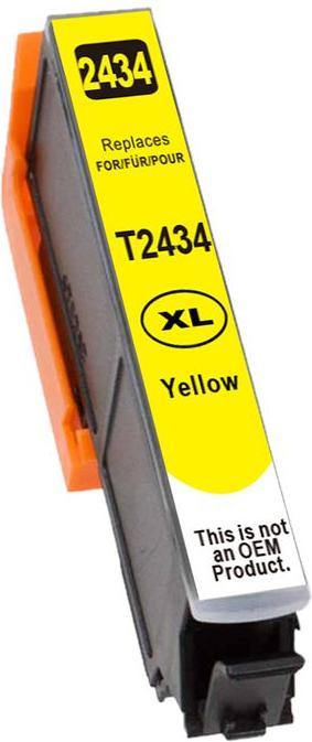 Actual product image Hermex Compatible Ink Cartridge XL for Epson Expression Photo XP-970 (Y)