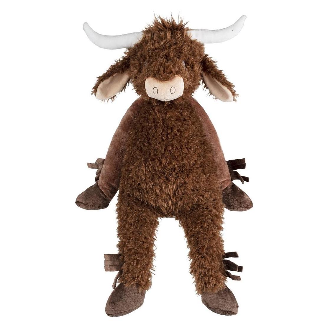 Happy Horse Hooglander Koe Cody Knuffel 60cm - Bruin - Baby Knuffel (60 cm)
