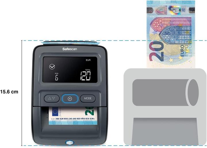 Immagine prodotto Safescan 155-S (G2) (Validatore di banconote)