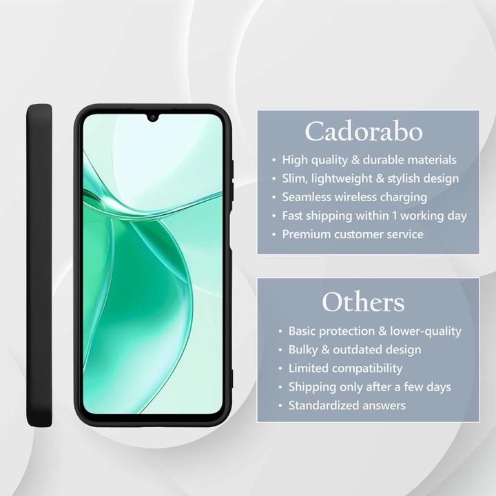 Image du produit Cadorabo Coque pour ZTE Blade A35 / A55 TPU Liquid Silicone Case