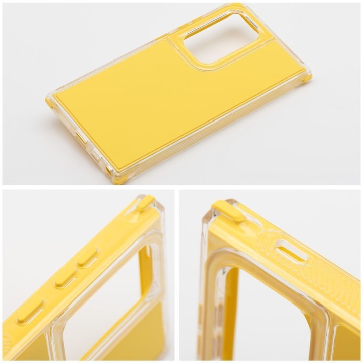Produktbild OEM LCD display! MATRIX Case for SAMSUNG S25 yellow (Samsung Galaxy S25)